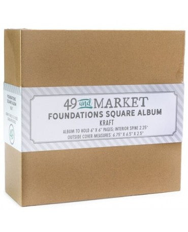 ALBUM 49 Market Foundations Square kraft 1