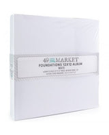 ALBUM 49 Market Foundations 12x12 Blanco 1
