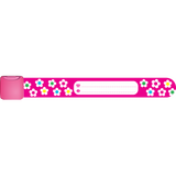Flores rosa pulsera identificativa infoband 1