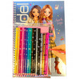 Cuaderno para colorear top model 1