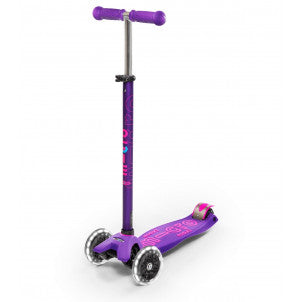 Patinete maxi-micro deluxe led lila micro 1