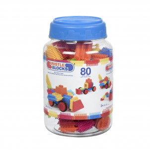 Bote de 80 pzas bristle blocks 1