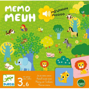 Juego memo meuh djeco 1