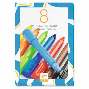Colores 8 pasteles gel clasico djeco 2