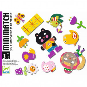 Minimatch juego de cartas djeco 1