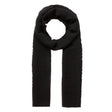 Fular plisado negro codello 1