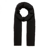 Fular plisado negro codello 1
