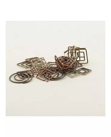 Clips 10 ud Variados oro, bronce, plata 1