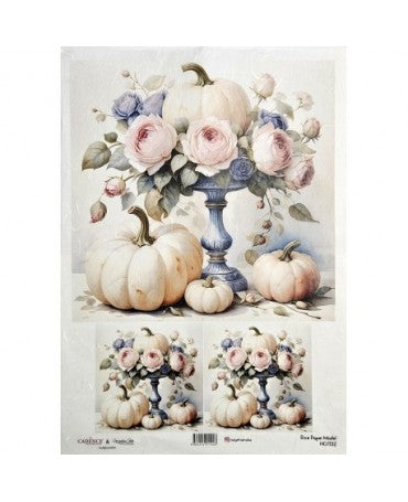 Papel arroz Cadence A3 NG1532 Calabazas 1