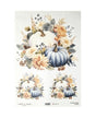 Papel arroz Cadence A3 NG0411 Calabazas 1
