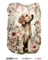 Transfer Multisuperficie PFY 20x30 Farm & Flowers Dogs 1