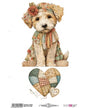 Transfer Multisuperficie PFY 20x30 Patchwork Paws I 1