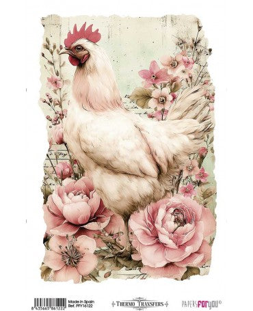 Transfer Multisuperficie PFY 20x30 Gallina 1