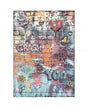 Papel arroz Stamperia A4 Furry Friends 2 Graffiti 1