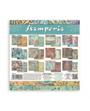 COLECCIÓN 20X20 STAMPERIA Background Furry Friends 2 2