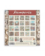 COLECCIÓN 30X30 STAMPERIA MAXI PAD 22 hojas Furry Friends 2 2