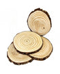 MADERA SET 4 POSAVASOS rodajas madera 1