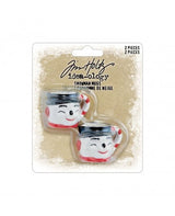 Tim Holtz Mug Snowman 1