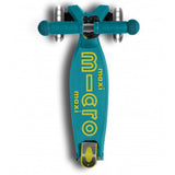 Patinete maxi-micro deluxe led plegable turquesa 2