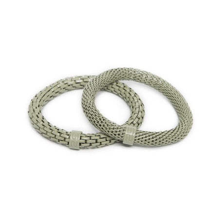 Conjunto 2 pulseras snake mix gasping green silis 1