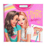 T-shirt designer cuaderno top model 1