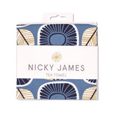 Sunflowers tea towel nicky james 2