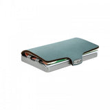 Tarjetero i-clip original silver soft touch opal 2