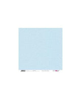 PAPEL SCRAP PUNTOS MINI - NUBES Azul Bebé 1