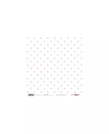 PAPEL SCRAP LUNARES - VICHY Rosa Bebé 2
