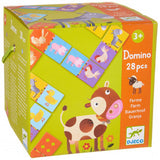 Domino granja juego educativo djeco 1