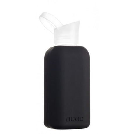 Botella cristal nuoc kreme negra 500ml. 1