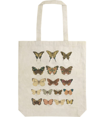 Bolsa algodón Mariposas 1