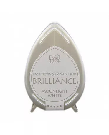 TINTA ARCHIVAL BRILLIANCE DEW DROP Moonlight White 1