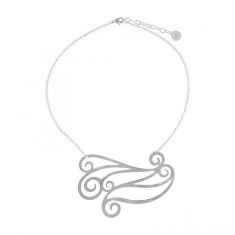 Gargantilla brisa plata ras 1