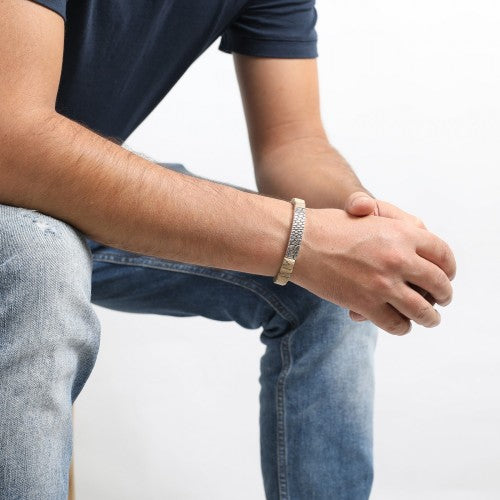 Pulsera hombre pattern nature bijoux 2