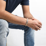Pulsera hombre pattern nature bijoux 2