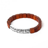Pulsera hombre pattern nature bijoux 1