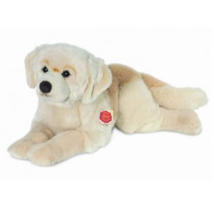 Perro golden retriever tumbado 60 cm hermann teddy 1