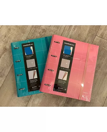CARPETA CON RECAMBIOS A4 ROSA CLARO 1