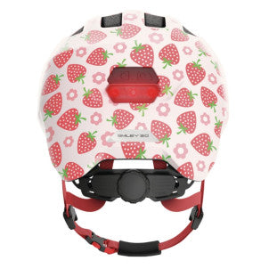 T45-50 casco smiley 3.0 led rose strawberry abus 2