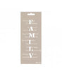 Stencils mix media Cadence 10x25 FAMILY 1