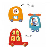 Crear con pegatinas me gustan los coches djeco 2
