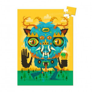 Mini puzzle the monster djeco 1
