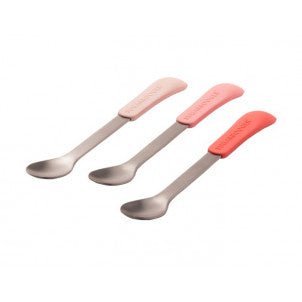 Pack 3 cucharas ac.inox. sweet pink sugarbooger 1