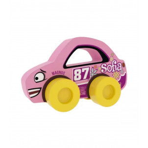 Coche de carreras sofia milla minis 1