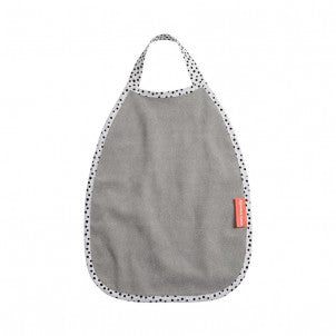 Babero rizo happy dots gris done by deer 1