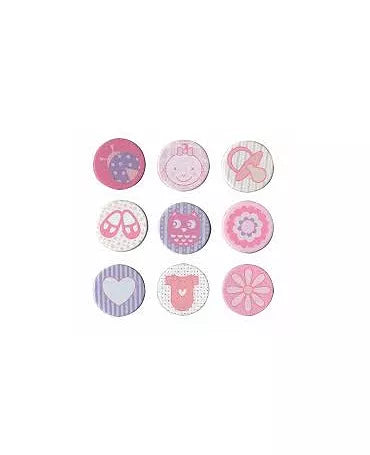 BRADS CHAPAS BEBÉ ROSA 2