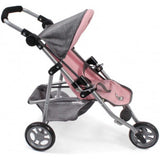 Sillita muñecas jogging-buggy lola gris rosa bayer chic 1