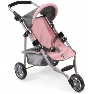Sillita muñecas jogging-buggy lola gris rosa bayer chic 2