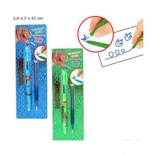 Pluma de gel borable dino world 1